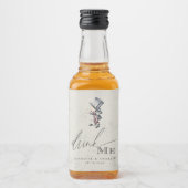 Drink me  Alice in Wonderland Bruiloft Likeurfles Etiket (Voorkant)