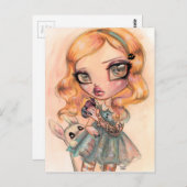 Drink me - Alice in Wonderland door Natasha Wescoa Briefkaart (Voorkant / Achterkant)