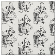 Drink Me  Alice in Wonderland Fabric