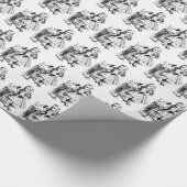 Drink me Alice in Wonderland inpakpapier (Hoek)