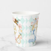 Drink me, Alice in Wonderland, meisje verjaardag Papieren Bekers (Rechts)