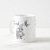Drink me Alice in Wonderland Mok (Voorkant links)