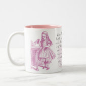 Drink me! Alice in Wonderland Mok Roze (Links)
