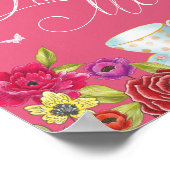 Drink me  Alice in Wonderland Tea Party Poster (Hoek)