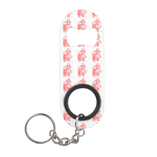 Drink me (Alice) Sleutelhanger Flessenopener (Voorkant)