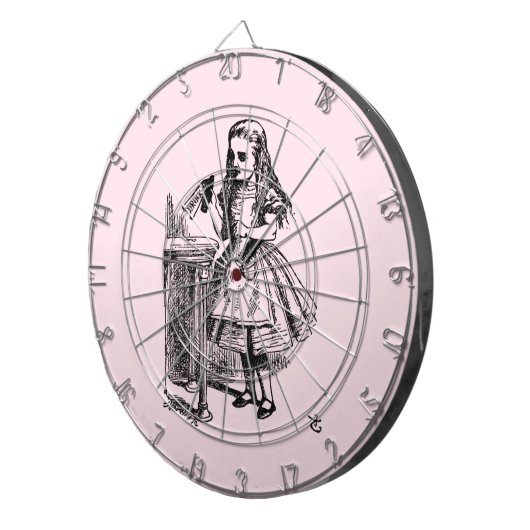 Drink me (Alice's avonturen in Wonderland) Dartbord (Voorkant Rechts)