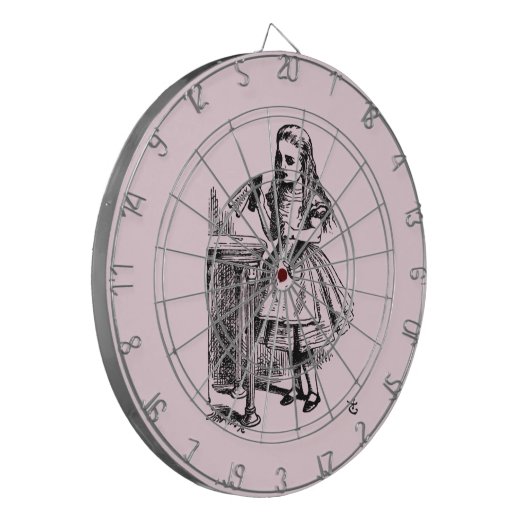 Drink me (Alice's avonturen in Wonderland) Dartbord (Voorkant Links)