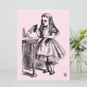 Drink me (Alice's avonturen in Wonderland) Kaart (Staand voorkant)