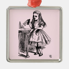 Drink me (Alice's avonturen in Wonderland) Metalen Ornament