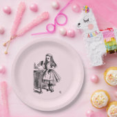 Drink me (Alice's avonturen in Wonderland) Papieren Bordje (Feest)