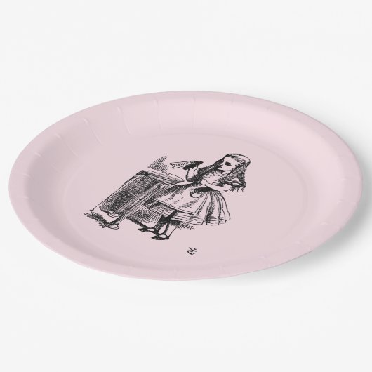 Drink me (Alice's avonturen in Wonderland) Papieren Bordje (Gekanteld)