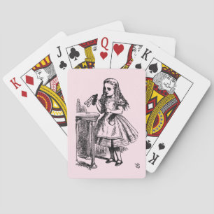 Drink me (Alice's avonturen in Wonderland) Pokerkaarten