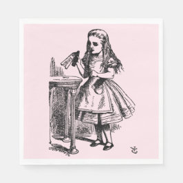 Drink me (Alice's avonturen in Wonderland) Servet