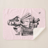 Drink me (Alice's avonturen in Wonderland) Sherpa Deken (Voorkant (horizontaal))