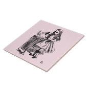 Drink me (Alice's avonturen in Wonderland) Tegeltje (Zijkant)