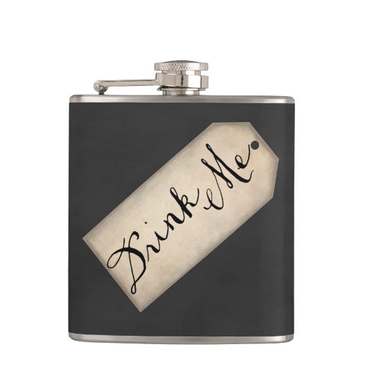 Drink Me Flask Heupfles (Voorkant)