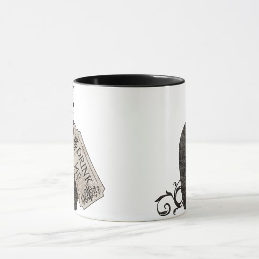 Drink me fles mok (Midden)