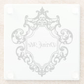 Drink me! glazen onderzetter (Achterkant)