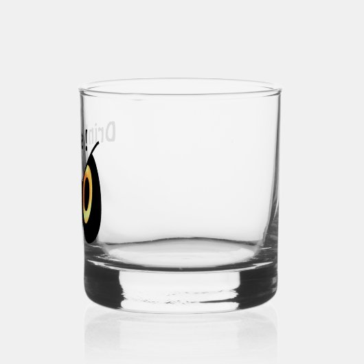 Drink me Halloween Eyes Whisky Glas (Links)