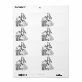 Drink-me-label Etiket (Full Sheet)