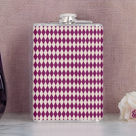 Drink me Mad Hatter Alice in Wonderland Magenta Heupfles