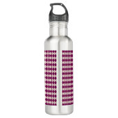 Drink me Mad Hatter Alice in Wonderland Magenta Waterfles (Achterkant)