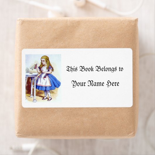 "Drink me" Potie met Alice Etiket (Insitu)