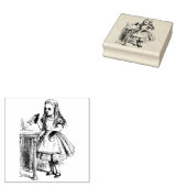 Drink me rubberstempel (Gestempeld)