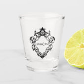 Drink me! shot glas (Voorkant)