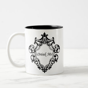 Drink Me! Tweekleurige Koffiemok