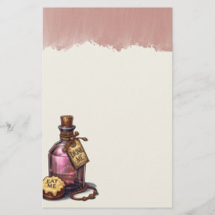 Drink Me Wonderland Briefpapier