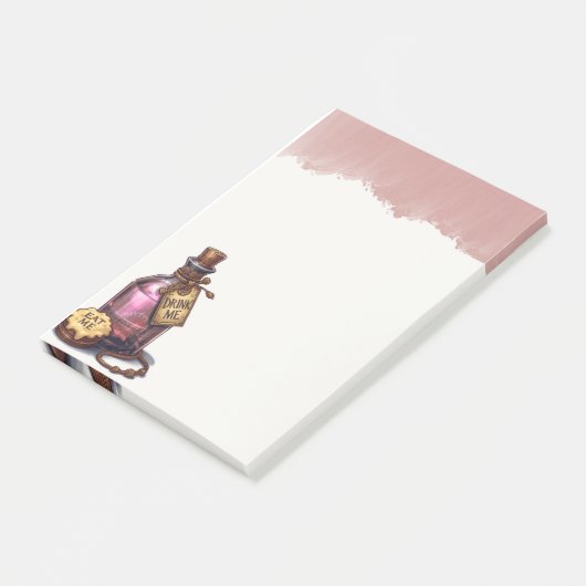 Drink Me Wonderland Post-it® Notes (Schuin)