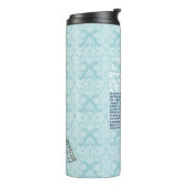 "Drink me" Wonderland Thermal Tumbler Thermosbeker (Gedraaid links)