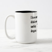 Drink mede, slay dragon grappige motivatie Mok (Links)