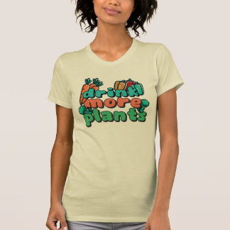 Drink Meer Planten Vrouwen T-shirt