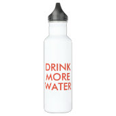 Drink Meer water | Funny Humor Waterfles (Links)