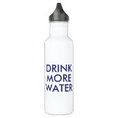 Drink Meer water | Funny Humor Waterfles Waterfles (Links)