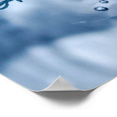 Drink meer water / gezonde levensstijl poster (Hoek)