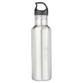 Drink meer water: Je huid, haar, lichaam en geest Waterfles (Achterkant)