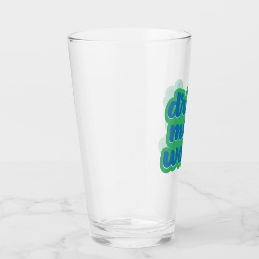 Drink Meer waterglas Glas (Rechts)