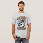 Drink Melk Grappig Sarcastisch Meme T-shirt (Voorkant volledig)