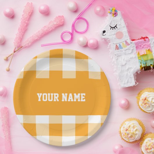 Drink mengeling papieren bordje (Feest)