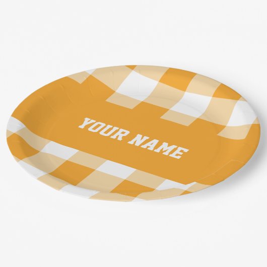 Drink mengeling papieren bordje (Gekanteld)