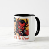Drink met de duivel mok (Voorkant rechts)