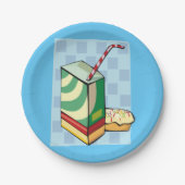 Drink met een Bord van rietpapier (Voorkant)