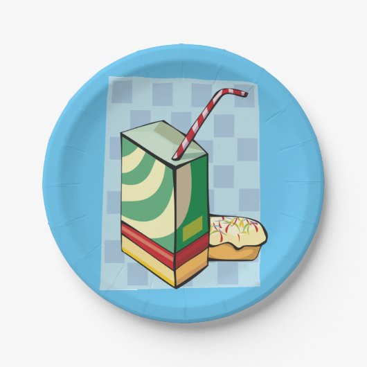 Drink met een Bord van rietpapier (Voorkant)