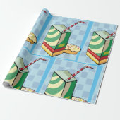 Drink met een riempapier cadeaupapier (Uitgerold)