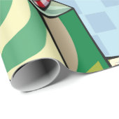 Drink met een riempapier cadeaupapier (Rol Hoek)