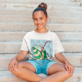 Drink met een rietje T-shirt