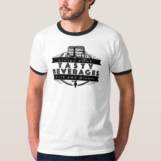 Drink met Goede Vrienden T-shirt (Voorkant)